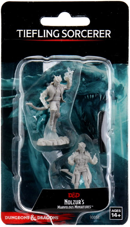 D&D Unpainted Minis: Wave 12: Male Tiefling Sorcerer