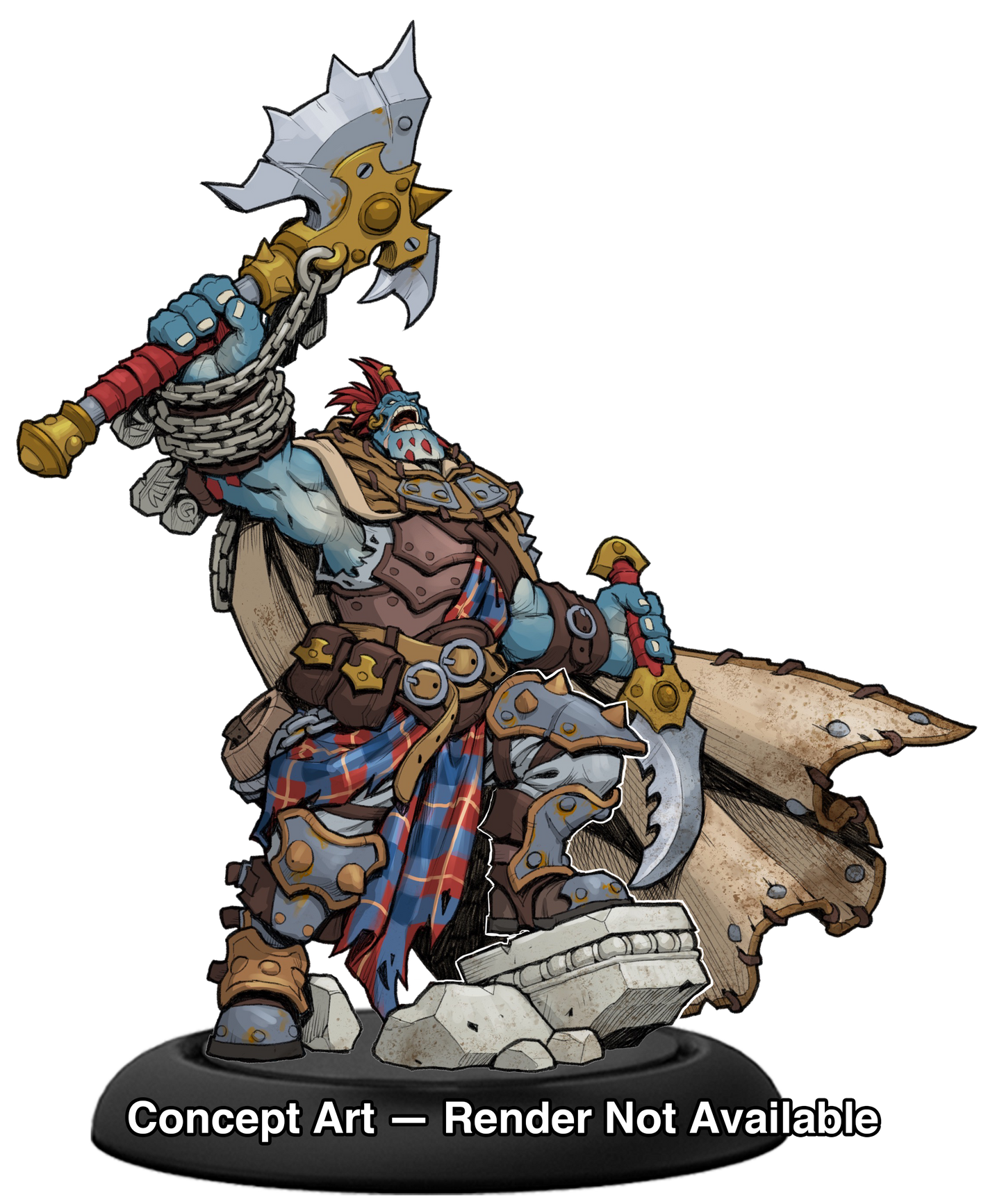 Warmachine: Greygore Boomhowler Mercenary Solo