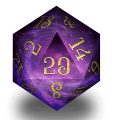 The Fablemaker's Deck of Many Things Liquid Core D20 Dice