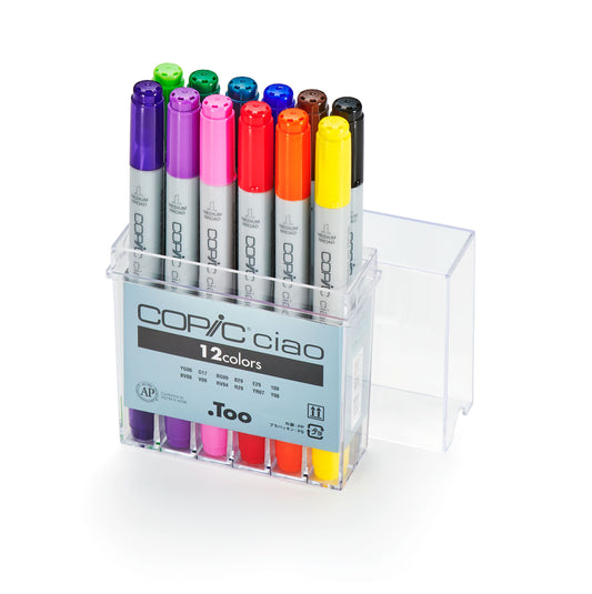 Copic Ciao Marker: 12pc Basic Set