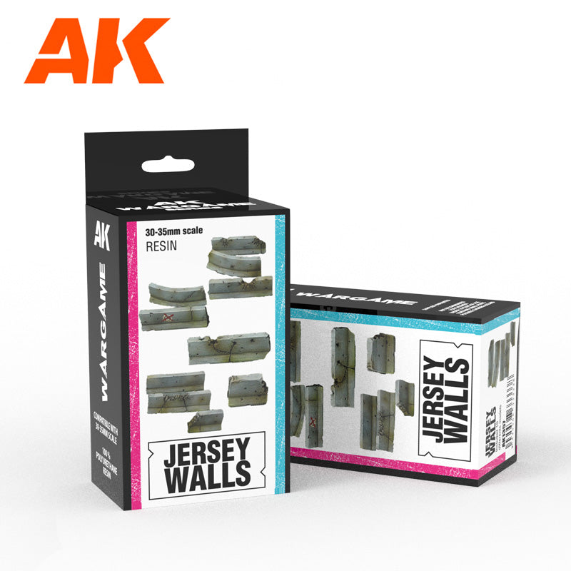 Copy of AK Interactive Jersey Walls Wargame Set