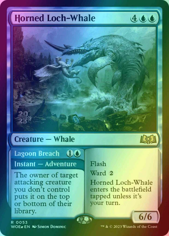 Horned Loch-Whale // Lagoon Breach (Foil Promo)