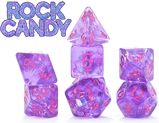 Inclusion Dice: 7Pc Rock Candy