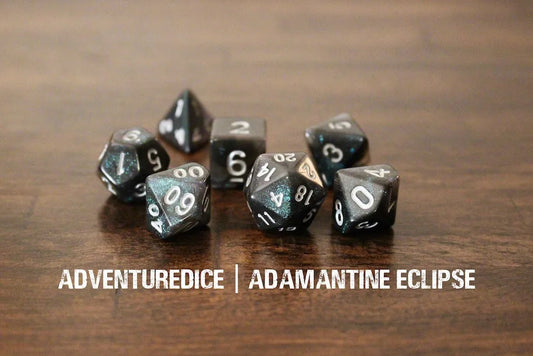 Adamantine Eclipse Dice Set