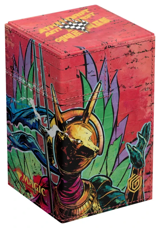 UG Flip n Tray Deck Case 100+ MTG Aetherdrift v1