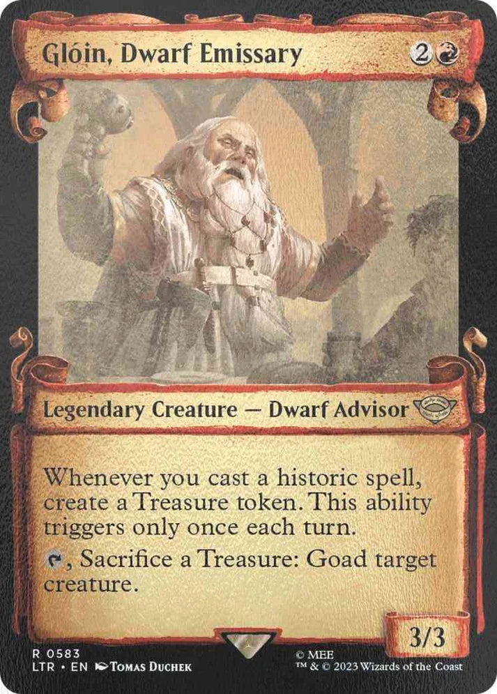 Gloin, Dwarf Emissary