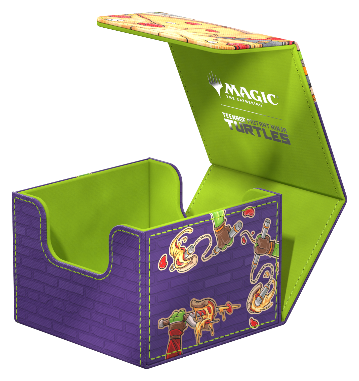 UG Deck Case Sidewinder 133+ Xenoskin MTG Teenage Mutant Ninja Turtles: Pizza Box