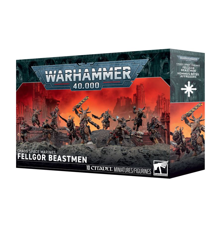 Chaos Space Marines: Fellgor Beastmen (11th)