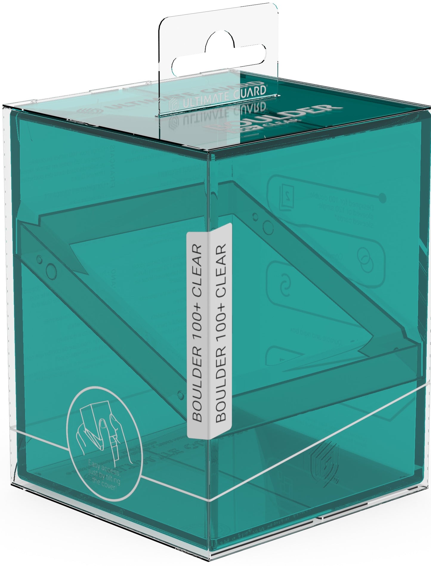 UG Deck Case: Boulder 100+ (Clear Malachite)