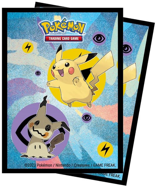 Sleeves: UP D-Pro: Pokémon Pikachu and Mimikyu (65CT)