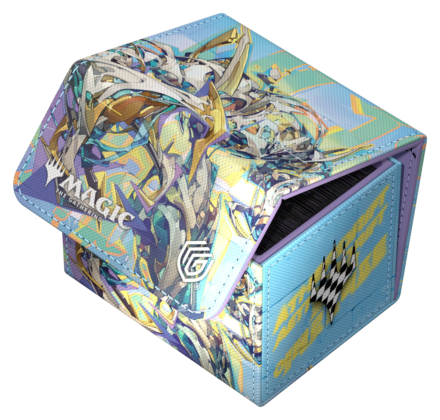 UG Deck Case Sidewinder 100+ Xenoskin MTG Aetherdrift v7