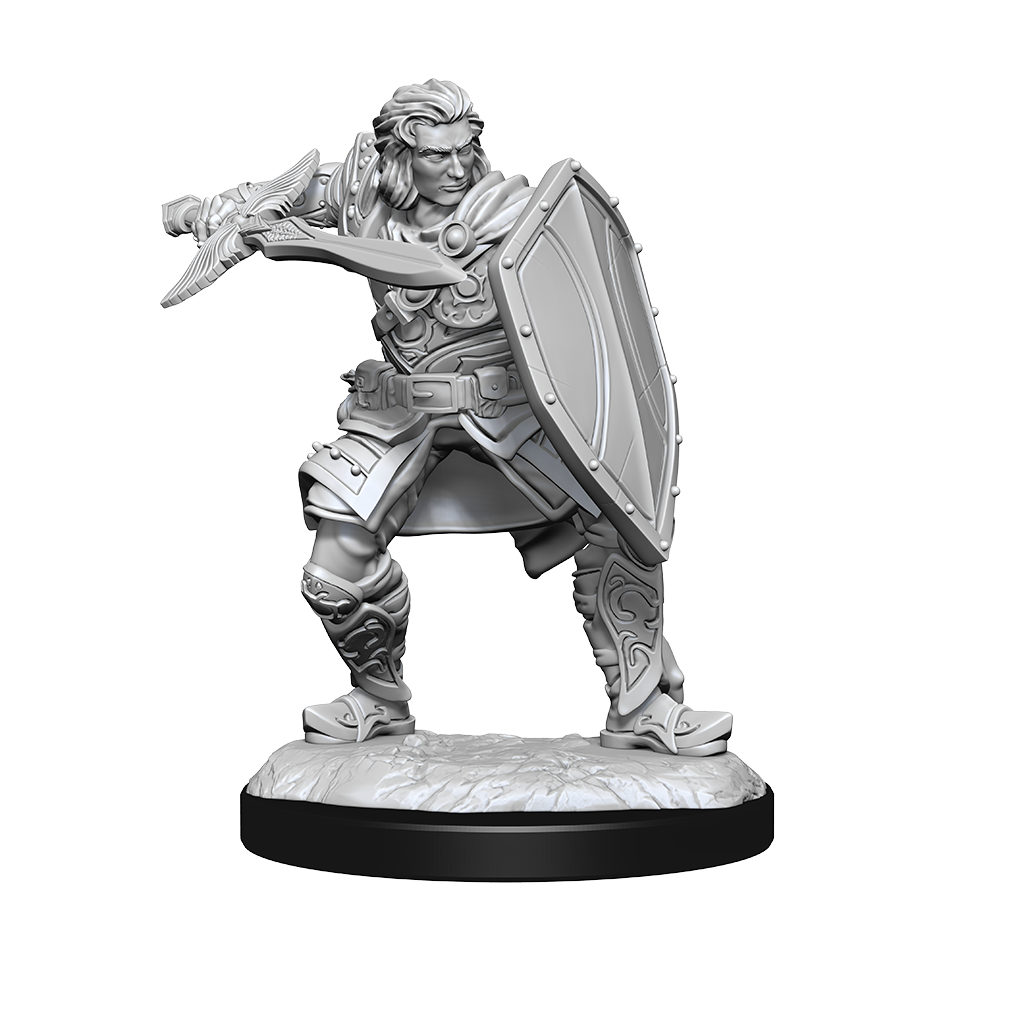 D&D Unpainted Minis: Wave 14: Human Male Paladin