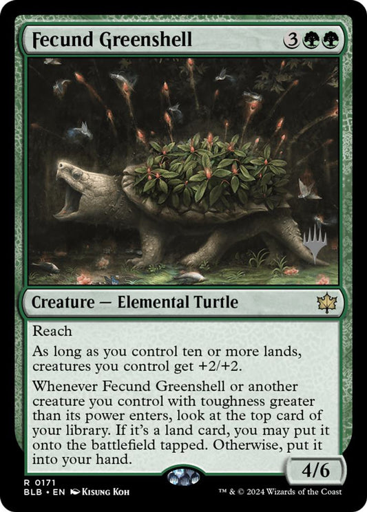 Fecund Greenshell (Foil Promo)