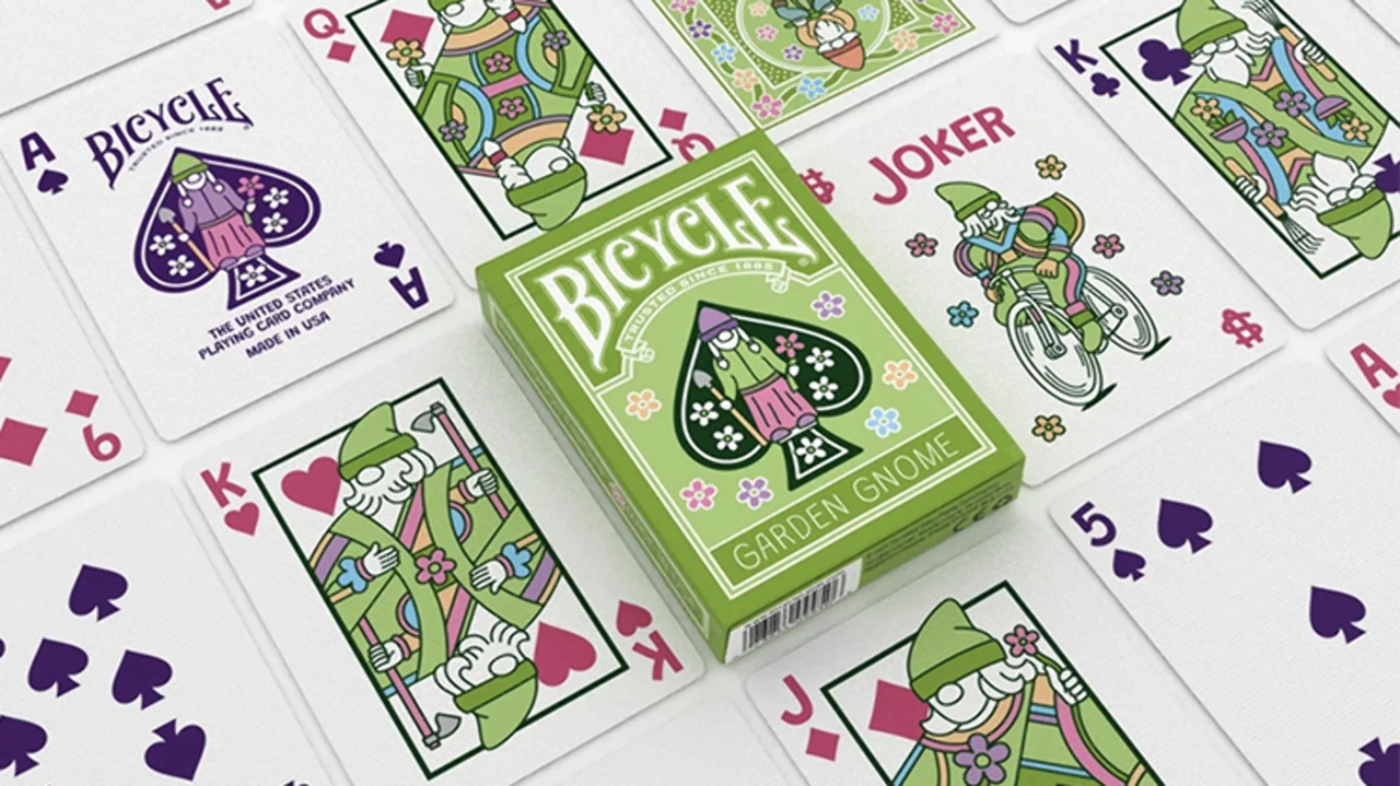 Bicycle Cards- Garden Gnome