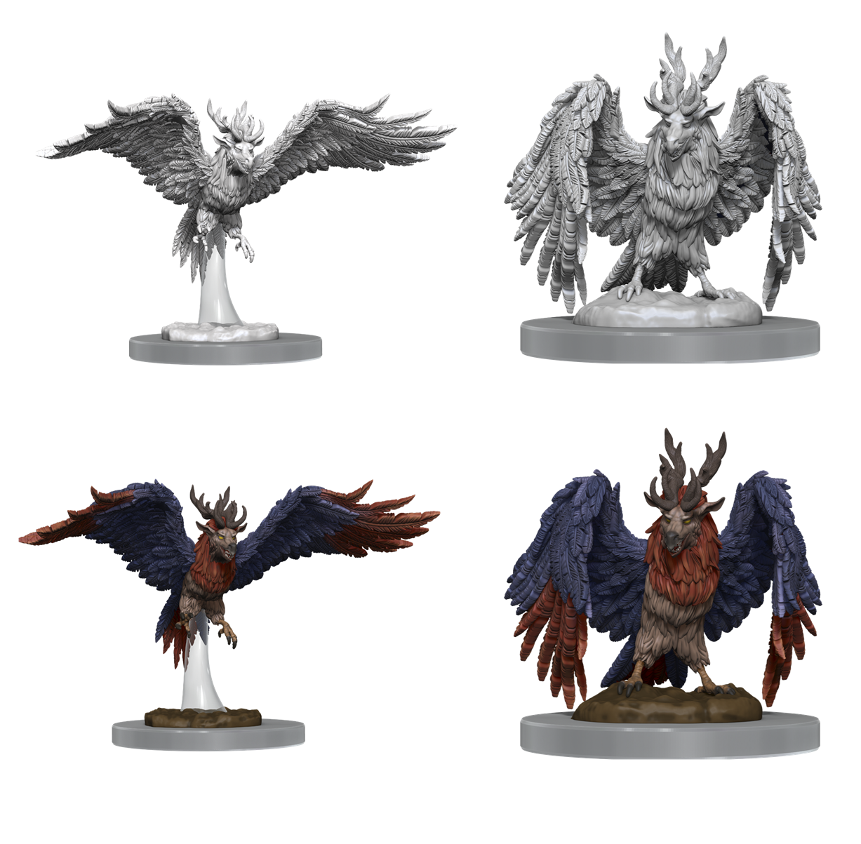 D&D Unpainted Miniatures: Wave 20: Perytons