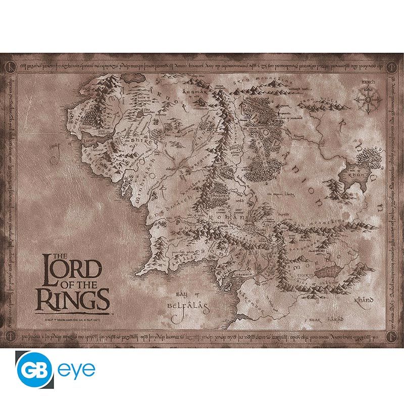 The Lord of the Rings: Set of 2 Posters 52X38