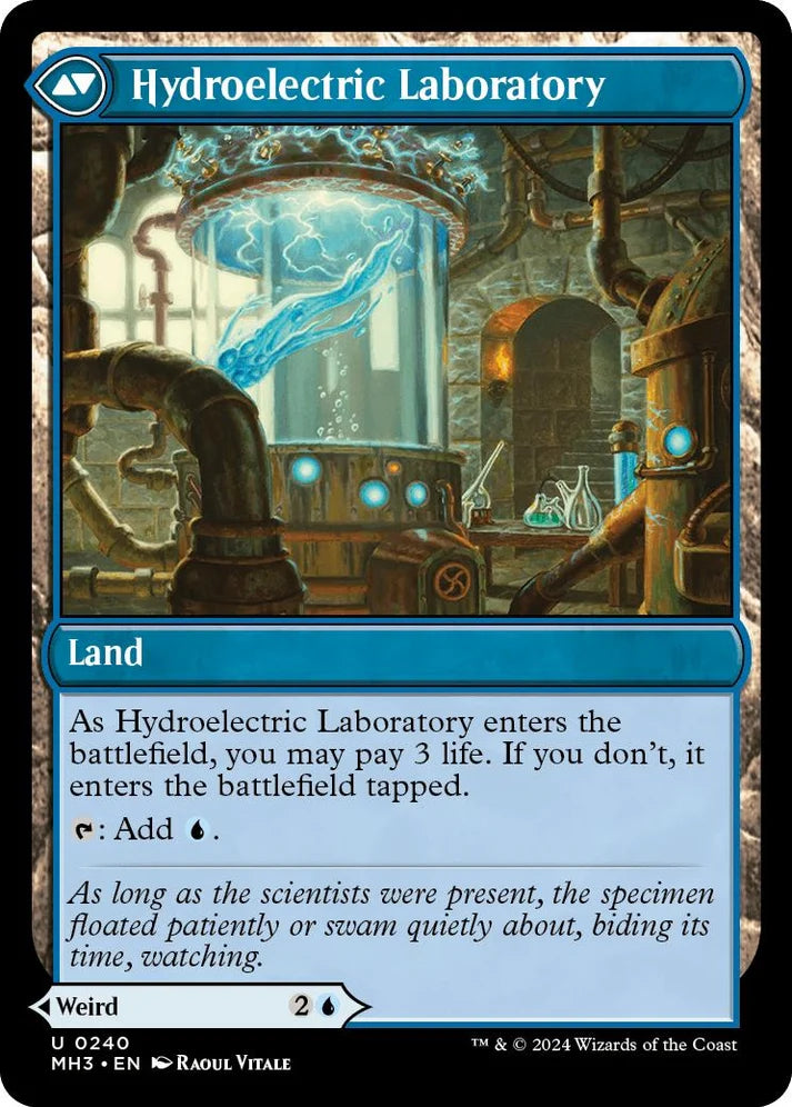 Hydroelectric Specimen//Hydroelectric Laboratory