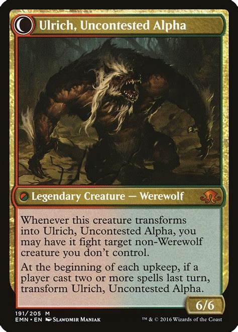 Ulrich of the Krallenhorde // Ulrich, Uncontested Alpha