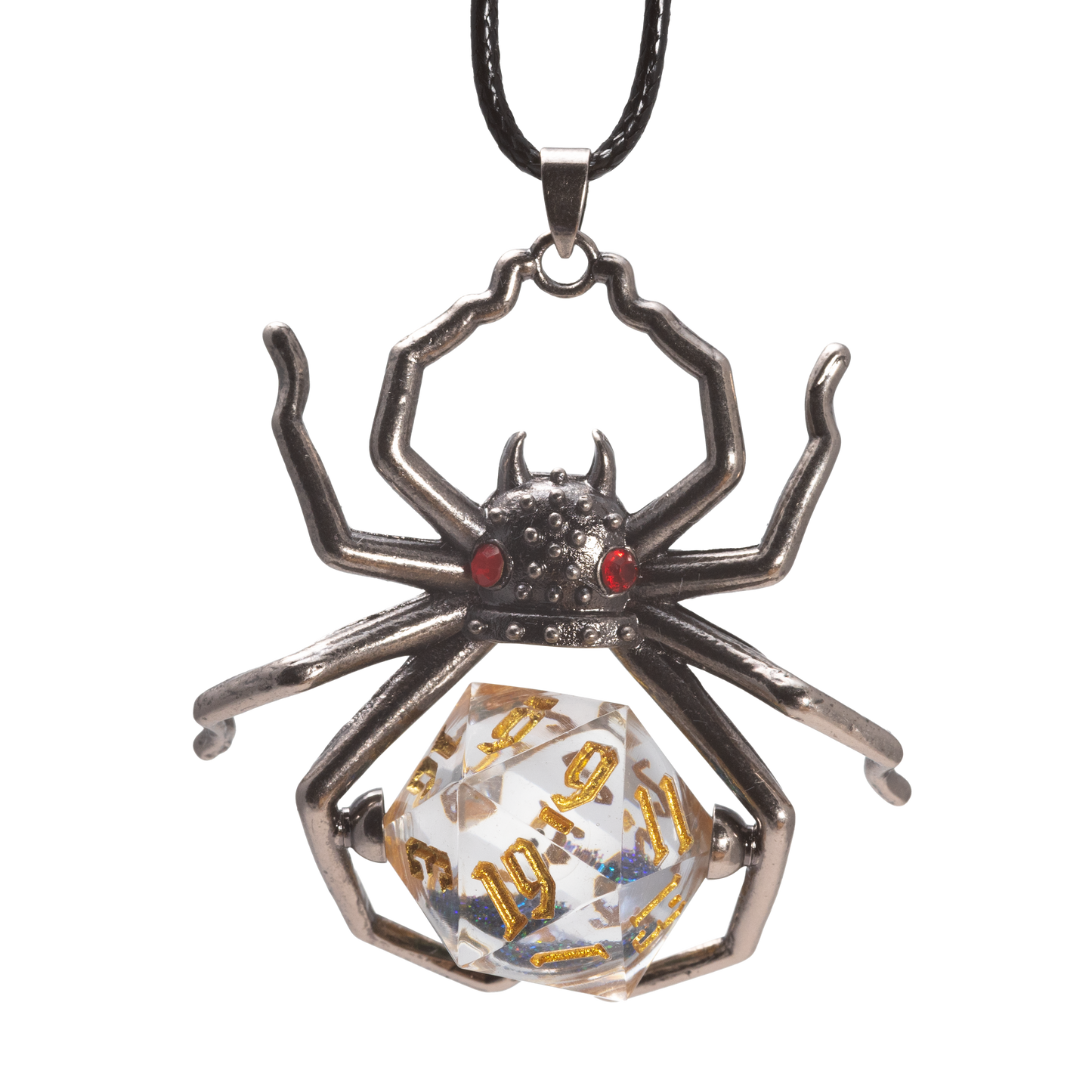 SD Black Widow D20 Necklace