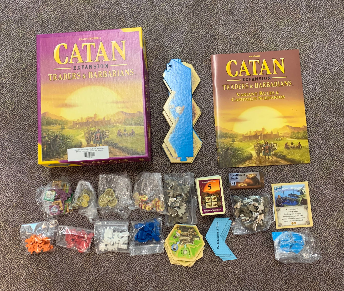 (Used Game) Catan: Traders & Barbarians