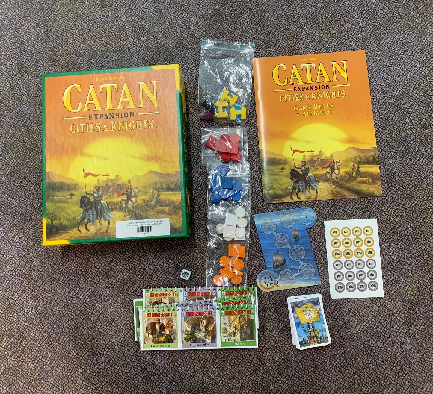 (Used Game) Catan: Cities & Knights