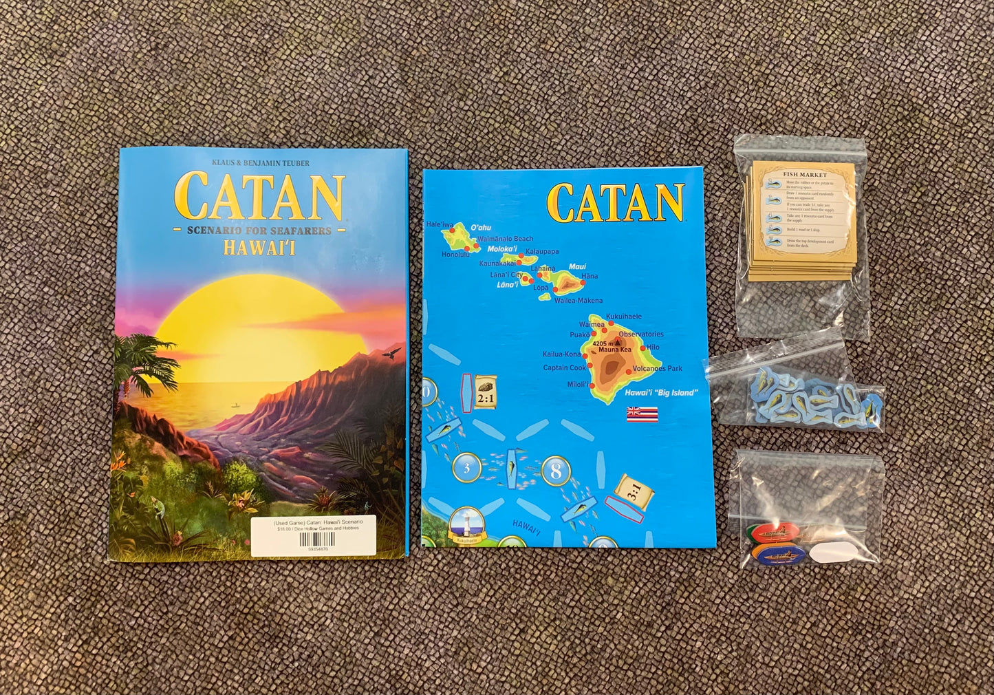 (Used Game) Catan: Hawai'i Scenario