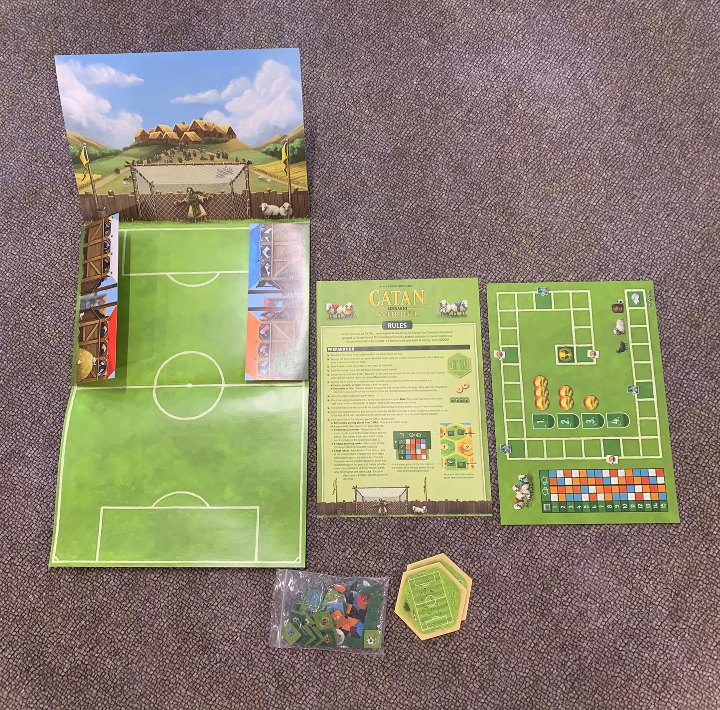 (Used Game) Catan: Soccer Fever Scenario