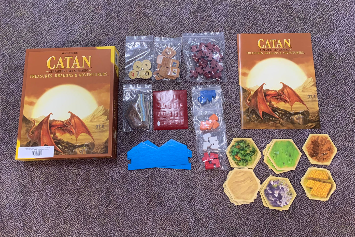 (Used Game) Catan: Treasures, Dragons & Adventurers
