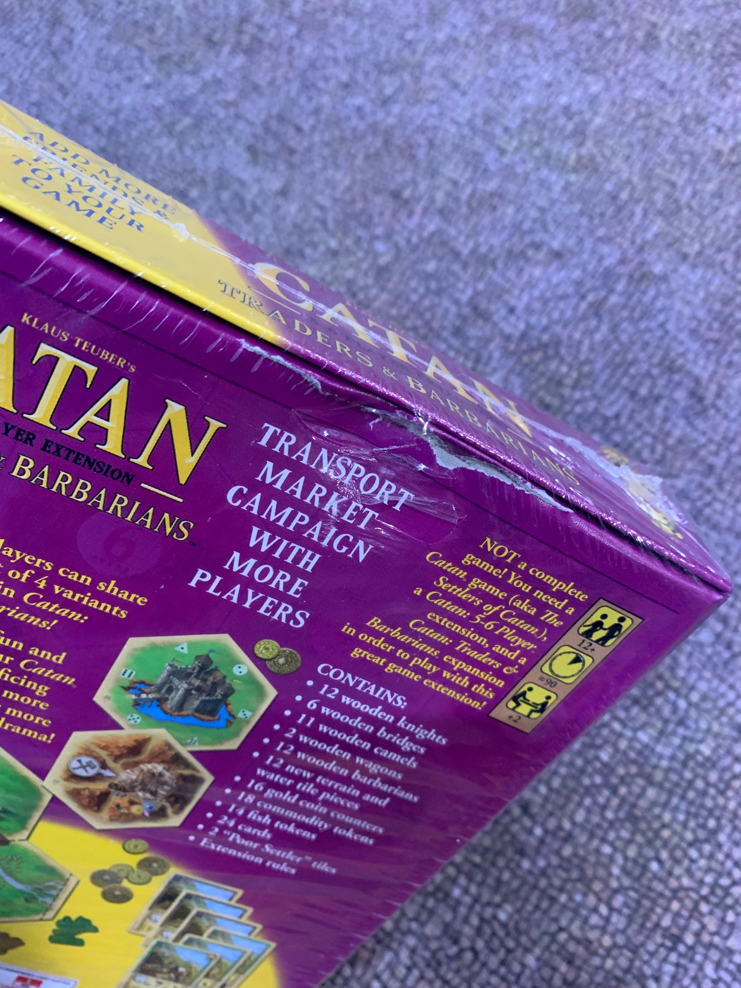 (Damaged box) Catan: Traders & Barbarians 5-6 Player Extension