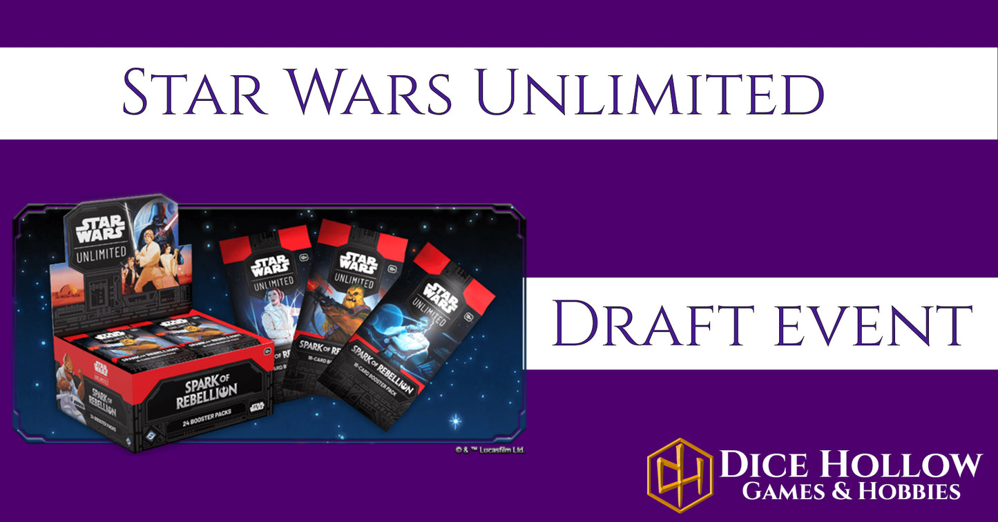 Star Wars Unlimited Draft Registration