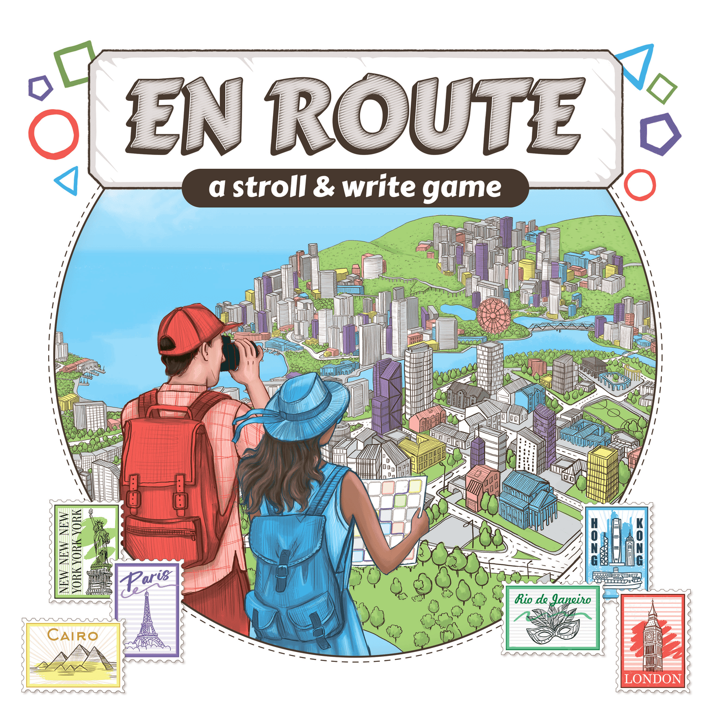 En Route - A Stroll & Write Game