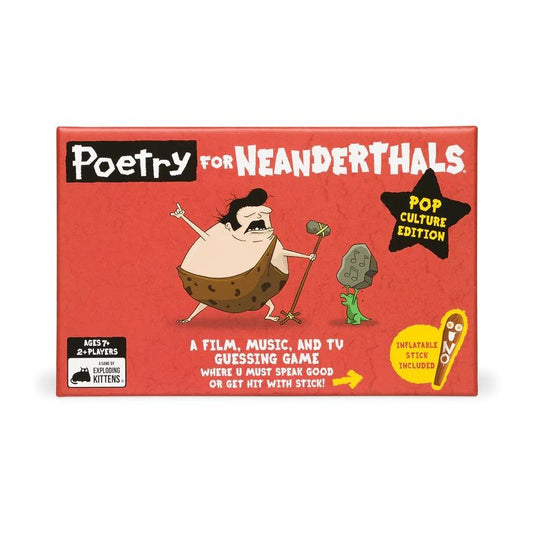 Poetry for Neanderthals: Pop Culture Edition