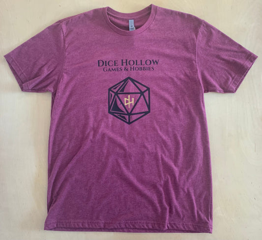 Dice Hollow T-Shirt - Black Graphic