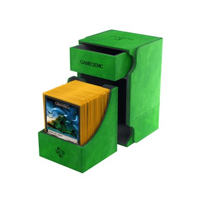 Deck Box: Watchtower Convertible Green (100ct)