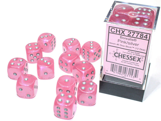 Borealis: 12D6 Pink/Silver