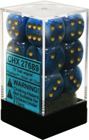 Phantom: 12D6 Teal/Gold
