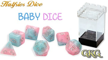 Halfsies Dice: 7Pc Baby