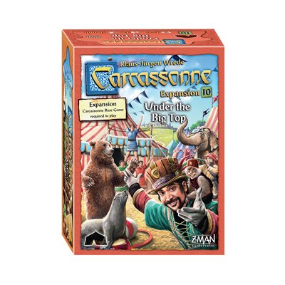 Carcassonne- Under the Big Top Expansion 10