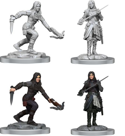 D&D Unpainted Minis: Wave 17: Female Half-Elf Rogue
