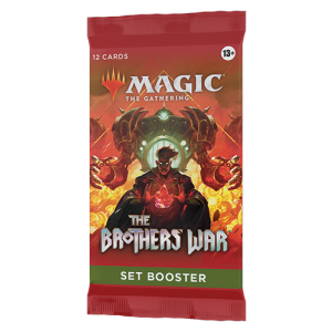 mtg the brothers war set booster box MTG- Brother's War- Pack – Dice Hollow Games and Hobbies Color:Amber & Amethyst Final Fantasy-themed decks 40 basic lands (20 Magic the Gathering Final