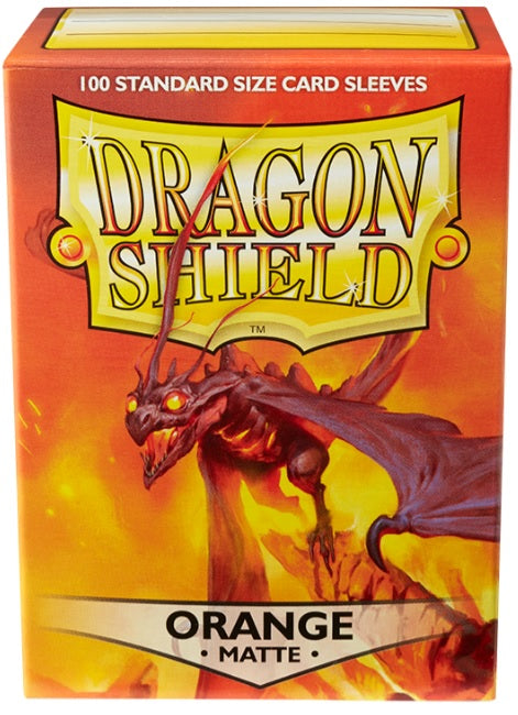 Sleeves: Dragon Shield Matte Orange (100)