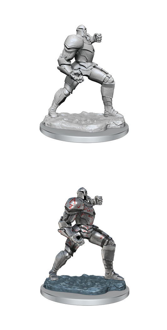 CR Unpainted Minis: Wave 4: Platinum Golem