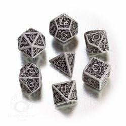 Celtic Dice Set - Grey/Black