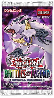 YuGiOh: Battles of Legend: Crystal Revenge Booster Pack