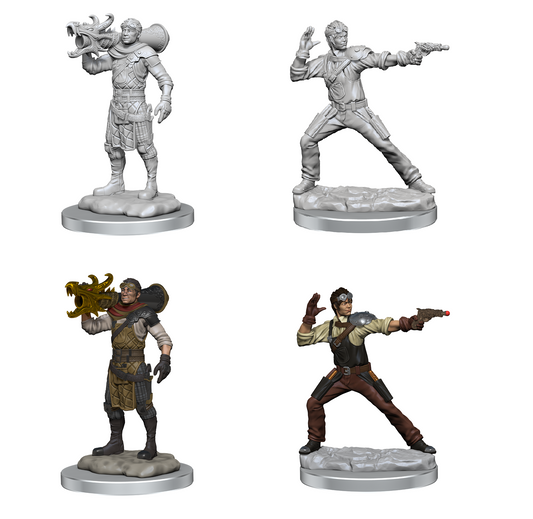 D&D Unpainted Miniatures: Wave 19: Human Artificer and Human Apprentice