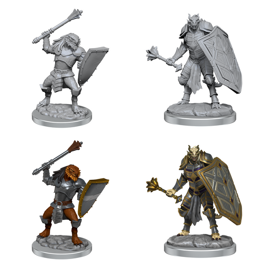 D&D Unpainted Minis: Wave 18: Dragonborn Clerics