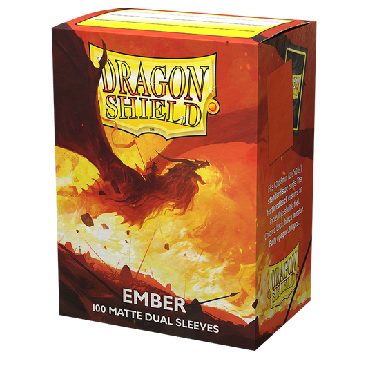 Sleeves: Dragon Shield Dual Matte Ember (100)