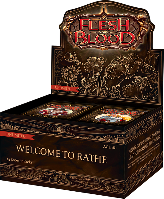 Flesh and Blood - Welcome to Rathe Booster Box - Unlimited Edition