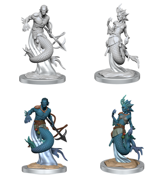 D&D Unpainted Minis: Wave 20: Merfolk