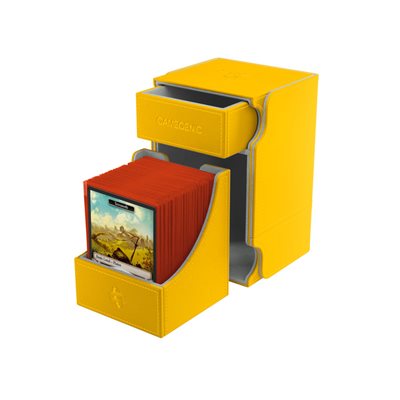 Deck Box: Watchtower Convertible Yellow (100ct)